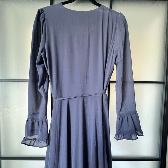 Lulus maxi wrap dress size Large - Picture 3 of 5
